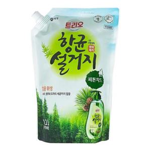 트리오 설거지 피톤치드 주방세제 리필 1.2L - O (WB1DC34)