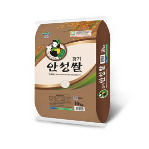 [안성마춤농협]안성쌀 참드림10kg  단일품종 경기미 상등급 24년햅쌀
