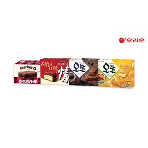 [오리온] 브라우니12p+초코파이12p+오뜨쇼콜라12p+오뜨 치즈12p