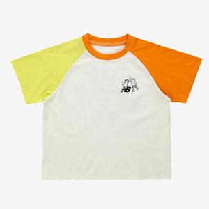 뉴발란스 키즈 SUMMER PLAYTIME 멀티컬러 라글란 반팔 세트 B1 NK9YF2202U 30 59