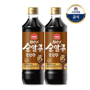 [사조대림] 순알콩 국간장 840ml 2개