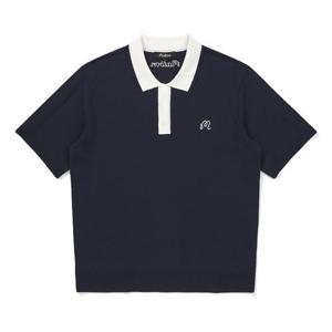 [말본골프]말본골프 에센셜 반팔 폴로 니트티셔츠 NAVY (MAN) M5321PKT03NVY