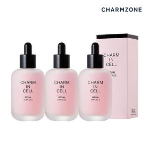 ★적립금 사용가능★ 참존 참인셀 항산화 스킨케어 리추얼 콜라겐 캡슐 앰플 50ml 3개
