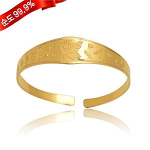 [골드모아] 당일발송 순금 돌팔찌 3.75g 24K [아기천사]