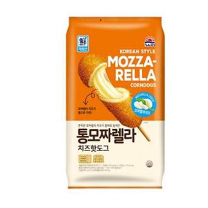 대림 통모짜렐라 치즈핫도그 400g 3개