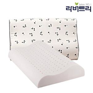 라버트리 숙면도우미 라텍스 굴곡형 경추베개 L 사이즈 +겉커버포함