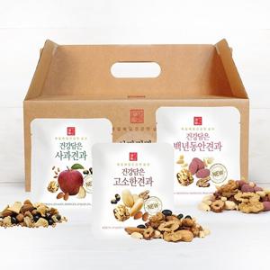 [무농약 유기농 하루견과류] 매일견과 3종 30일분