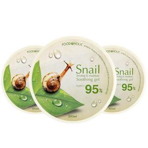 (1+1+1)푸드어홀릭 스네일 수딩젤 300ml /달팽이뮤신 수딩겔 보습 탄력크림