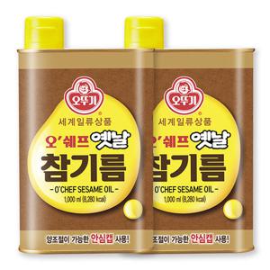 [오뚜기] 오쉐프 옛날참기름 (1000ml) x 2