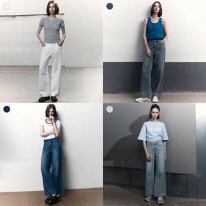 갤러리아_GUESS Jeans S/S [여성] 와이드 4종 택1