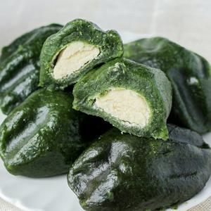 동부콩 모시송편 1kg x 2팩(팩당 17개 내외) 모시잎송편 콩송편