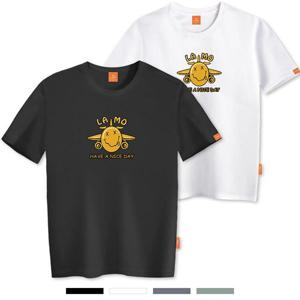 엘라모 릴리플라이 반팔 티셔츠 남녀공용 빅사이즈 S~4XL