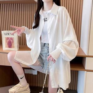 나바바 / NB2170 루즈핏 얇은 시원한 썸머 긴팔 셔츠