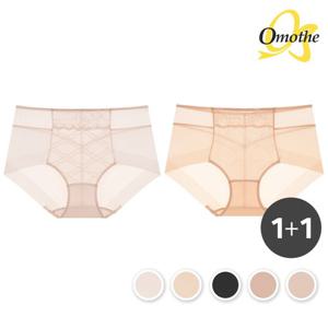 오모떼 빅사이즈 프리미엄 텐셀 풀커버 팬티 1+1 2종/택일