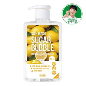 슈가버블 베이킹소다 주방세제 레몬 용기 750ml
