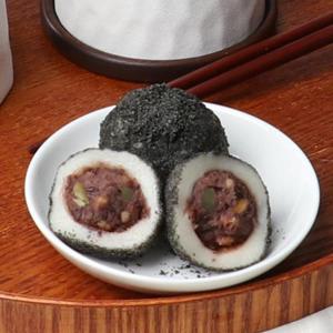 [박참봉찰떡쿵]왕 찹쌀떡 흑임자 견과 240g  x 2박스 / 흑임자모찌 견과모찌
