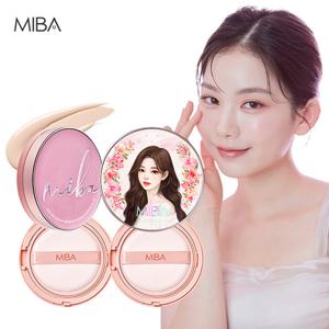 [최신상/앱10%적립] 미바 왕쿠션 시즌3 극강커버 캐릭터+심플 혼합패키지 (본품2+리필2)