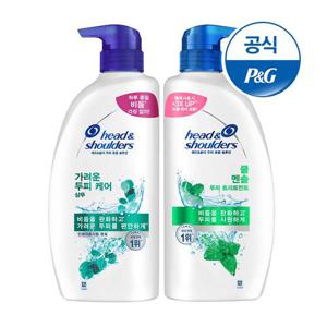 [헤드앤숄더]샴푸/트리트먼트 850ml 2개