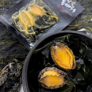 거제 맛집 전복 돌미역국 밀키트 x3개 캠핑 생일 임신선물 간편 식사 반찬