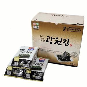 솔뫼광천 고급재래식탁김(15g-12봉)선물/명절/광천김