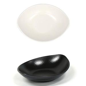멜라민 반찬그릇 샐러드볼 덮밥그릇 22.4cm 4호 블랙