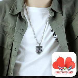 [헤스티아][Mens Jewelry/써지컬] Fencer Surgical Steel Necklace [남성용 목걸이/서지컬/하트사탕패키지]