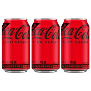 코카콜라 제로 업소용 355ml x 24캔 탄산음료 제로슈가