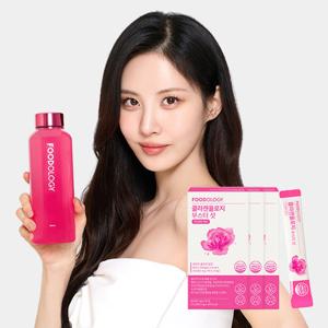 서현 콜라겐올로지 부스터샷 6주분 (14포 3박스) 독일산 초고함량 콜라겐 핑크레몬에이드