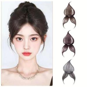 [BZJLG322_4C]똑딱이 정수리 앞머리 부분가발 간편