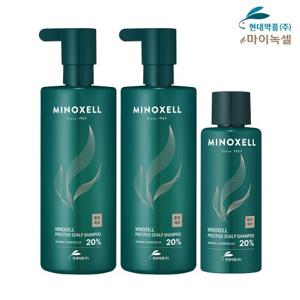 [현대약품]마이녹셀 프레스티지 탈모샴푸 480mlx2개+100mlx1개
