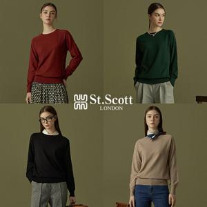 [임직원][St.Scott] 세인트 23FW 치즈 니트 풀오버 4종(여)