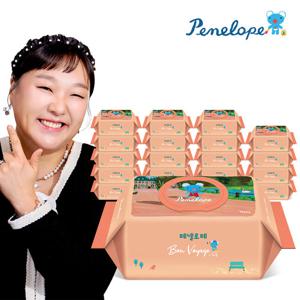 페넬로페 아기물티슈 본보야지 메종 캡형 70매 10팩+10팩