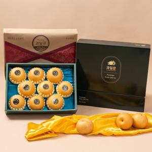 [과일꾼]부직포 포장 프리미엄 배 선물세트(7.5kg 8-10과)