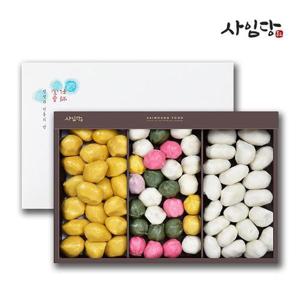 [사임당] 주먹송편 꿀떡세트(단호박주먹송편+주먹송편+모듬꿀떡)