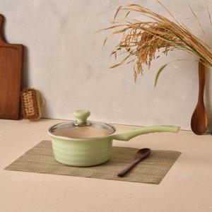에코라믹 허브 IH 18cm 편수냄비+유리뚜껑