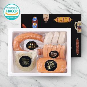 [웰굿][한돈]독일식 수제햄 소시지 선물세트 2호 1.27kg(5종)