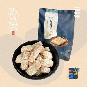 갤러리아_[양양오색한과]전통 찹쌀연유과 400g(200gx2봉)