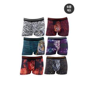 [TRY]남성 호랑이 나염 드로즈 6종 택1