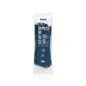 국산 코멕스 주방 고무장갑 김장장갑 소형 (네이비)