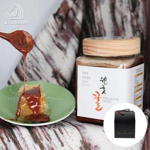 [웰굿]명품 영동 토종벌꿀 계피꿀 단품 선물세트(600g)