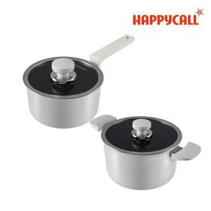 [HappyCall] 해피콜 더 센 IH 냄비 2종세트(16편+20양)