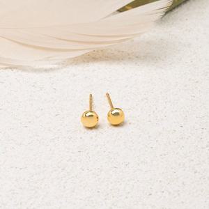[골드모아]순금 귀걸이 1.87g 24k [통통 볼]