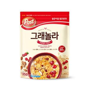 포스트 그래놀라크랜베리아몬드350g