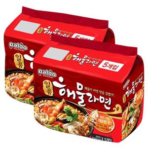 팔도 해물라면 120gX10개