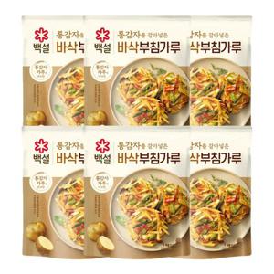 [CJ]백설 통감자 바삭부침가루 1kg x6개