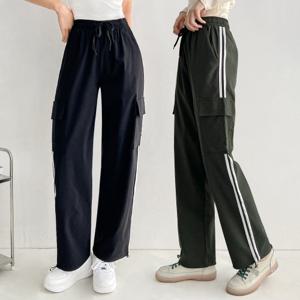 카고팬츠1+1 카고 밴딩 스트링 팬츠
