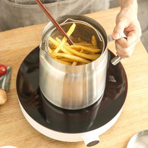 스텐 케틀팟 인덕션 주전자 냄비 라면 오뎅 캠핑용 스테인레스 채망 필터 주전자 1.8L R130