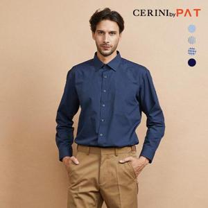 [CERINI by PAT][빅사이즈] 남성 워셔블 스판 셔츠 1종 23f