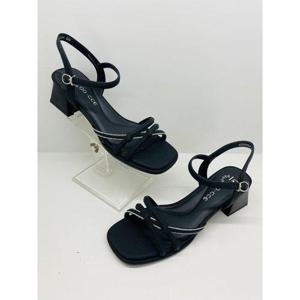 갤러리아_고세 데일리 여성 핫피스라인 스트랩 샌들 OZS5S034 블랙 4cm