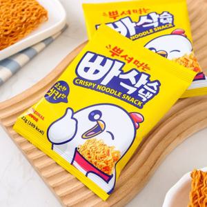 뿌셔먹는 빠삭스낵 고소한 치킨맛 2봉 (24개입) /라면땅/과자